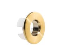 Abode Uno Basin Overflow Ring - Brushed Brass Finish: Brushed Brass