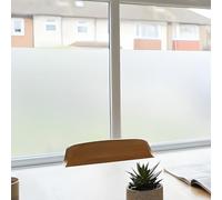 Abode Window Films | Frosted Glass Window Film - 100cm x 8 metre | Ultimate Window Privacy Film | Etch Glass Frosting Film | Frosted White Opal Self-Adhesive Window Film