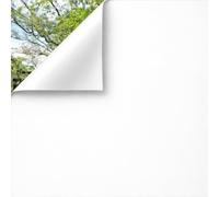 Abode Window Films Whiteout Blackout Static Cling Reusable Window Film - Whiteout Window Film Privacy Day and Night 100% - Light Blocking UV Protection - 120cm x 2m