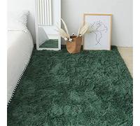 abodos Area Rugs,Fluffy Soft Living Room Carpets Anti Slip Bedroom Rug Shaggy Non-Shedding Floor Mats Large for Hallway Bedroom,Green,200x160cm