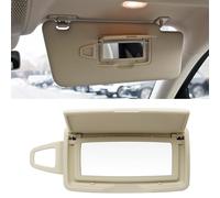 Abodvu for Mercedes Benz W166 Sun Visor Mirror Cover 2015-2021,Light Beige