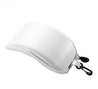 Aboiled 1 PCS Anti-Shock Waterproof Motorcycle Eyewear Box Storage Sunglasses Hard Shell Bag White