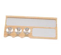 Aboiled 1 Piece Pool Cue Tip Sharpener Tool Cue Stick Tip Burnisher Repair Scuffed Aerator Light Wood