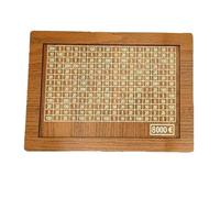 Aboiled 1 Piece Retro Money Box Japanese Piggy Bank with Counter Coin Boxes Wooden Children Piggy Bank Budget,8000