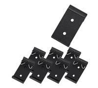 Aboiled 10 Pcs Fixed Clamp,Relay Clip for 35mm Din Rail Switches Universal Mounting Brackets Din Rail Mount Clip Snap-in Style 1.02Inch