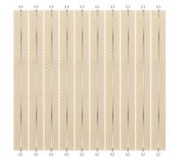 Aboiled 10pcs Impulse Sealer Replacement Parts,12 Inch Cloth Heat Seal Strips Square Elements Grip Impulse Sealer Repair Kit