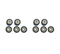 Aboiled 10pcs Pinch Roller for GCC RABIT Pcut Mimaki Graphtec Iolion Cutter Plotter 4x10x14mm