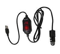 Aboiled 10W Mini Aquarium Heater Fish Tank Heater Thermostat Temperature Adjustable 5V/2A Turtle Heater Safe Tank Heater