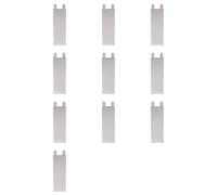 Aboiled 10X Aluminum Alloy CPU Radiator 40x120mm Water Cooling Block Liquid Water Cooler Heat Sink for PC Laptop