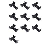 Aboiled 10X Phone Holder/Vertical and Horizontal Tripod Mount Adapter Rotatable Bracket with 1/4 Inch Screw Hole/Adjustable Clip