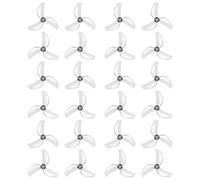 Aboiled 12Pairs 1611 3-Blades PC Propeller 12CW+12CCW Propeller forRC Pavo Femto Brushless BWhoop FPV Racing Quadcopter C
