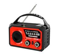 Aboiled 16000mAh Emergency Weather Radio Solar & Hand Crank Powered AM/FM/, SOS Bluetooth 5.3, Type-C Charging A