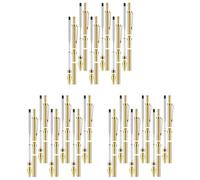 Aboiled 18 Piece Retractable Pen Kit for Wood Turning 8mm Click Pen Kit with Refills Lathe Turning Supplies for Pen Making Wood