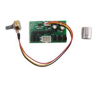 Aboiled 1Pcs Computer Case Miner Fan Speed Controller 8-Channel Fan Hub PWM High-Power Violent Fan Controller DC12V