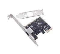 Aboiled 2.5G PCIE Network Card 10/100/1000M/2.5G LAN Card PCI-E to RJ45 Gigabit Ethernet Adapter RTL8125BG Chip for Desktop