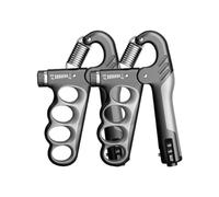Aboiled 2 Pack Hand Grip Strengthener for Muscle Building and Injury Recovery 11-220 Lbs Hand Squeezer Adjustable Resistance Easy Install C