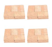 Aboiled 200Pcs Saxophone Neck Cork Sheet 2Mm Soprano Tenor Alto Saxophone Clarinet Joint Natural Neck Cork Sheet Natural Kit