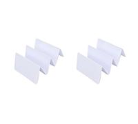 Aboiled 200PCS UHF 860-960Mhz Long Read Range White Card Passive UHF RFID PVC Card for Access Management