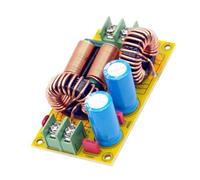 Aboiled 20A DC LC Filter Electromagnetic Interference Filter Emc Fcc High Frequency Power Filtering for 12V 24V 48V Car Easy to Use