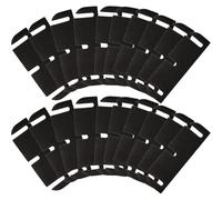 Aboiled 20pcs Plastic Door Hinge Shims,Filling Gaps in Interior Doors Adjusting The Spacing to Align Them,3.5 Inch Hinge Shims