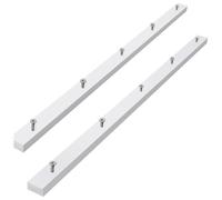 Aboiled 2Pack Crosscut Sled for Table Saw,Miter Slot Runners,UHMW Miter Bar with Predrilled Holes & Screws Ideal for U Tracks