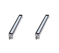 Aboiled 2pcs 22cm AC110-230V Workshop Lathe LED Light CNC Machine Tool Work Light Sewing Lighting Aluminum Alloy Lamps