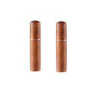 Aboiled 2Pcs Tools Coffee Ground Espresso Stirrer Distributor Whisk for Coffee Powder Distribution Needle Coffee, Brown Easy Install Easy to Use