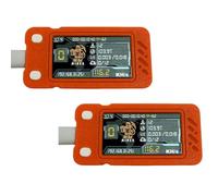 Aboiled 2PCS Upgraded Miner 117KH/S with Color Screen Mini BTC Solo Lottery Mining Miner Bitcoin BTC Miner Miner