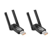 Aboiled 2X AX900 USB WiFi6 Adapter 2.4G/5Ghz Bluetooth5.4 900Mbps USB Dongle Wireless WLAN Receiver for Win7/10/11(32/64 Bit)