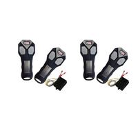 Aboiled 2X Car Wireless Winch Electric Remote Control with Manual Transmitter Set 12V 24V Truck ATV Truck Vehicle Kit