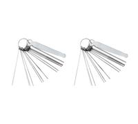 Aboiled 2X Guitar Piano Pillow Sharpening File Upper File Set for Grinding and Deepening String Groove Guitar Repair Tool