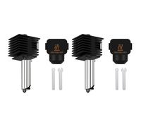 Aboiled 2X Hotend Kit for -Lab A1/A1 Mini, 3D Printer Parts Replacement Print-Head for -Lab A1/A1 Mini 0.8mm