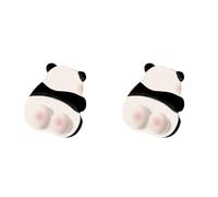 Aboiled 2X Mousepad Ergonomic Hand Support Cute Panda Mouse Pad HD Desk Pad Cartoon Style Non-Slip Mat Gaming Accessories Pad A