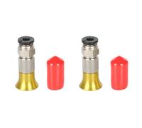 Aboiled 2X PC4-M6 Pneumatic Connector 3D Printer Filament Dryer Box 4x2.5mm PTFE Tube 1.75mm M6 Feed Fitting Coupler