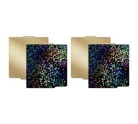 Aboiled 2X PEY PEI Build Plate for -Lab X1/X1C/X1E/P1P/P1S/A1 3D Printer,B