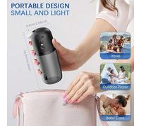 Aboiled 2X Portable Bidet for Travel - Handheld Bidet High Pressure Electric Sprayer, 3 Pressure Settings, USB-C Rechargeable