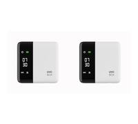 Aboiled 2X Smart Toothbrush Storage Sterilizer,Rechargeable Wall-Mounted Rack for Electric and Manual Toothbrushes,A