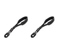 Aboiled 2X Suitable for SLR Leather Wrist Strap Digital Camera Anti-Lost and Anti-Fall Hand Strap Photography Accessories-Black