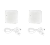 Aboiled 2X Tuya Graffiti Smart Wireless Bluetooth Gateway Bluetooth Lock Light Switch Repeater Connect Wifi Bluetooth Gateway