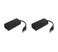 Aboiled 2X USB Fax Modem Dual Port USB2.0 56K V.92 V.90 External Modem Driver for Win 7 8 10 XP Receive Send Fax on Computer