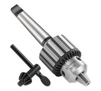 Aboiled 3-16mm,Portable Drill Guide with Key for Woodworking Featuring Morse Taper Arbor MT2 B18 Mount 3-16mm Drill Chuck