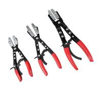Aboiled 3 Pack Hose Pincher Pliers Automatic Locking Ratcheting for Coolant Hose, Radiator Hose, Hose for Automotive, Radiator, Coolant Lines