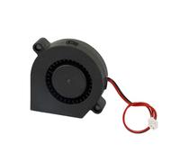 Aboiled 3D Printer Cooling Fan 5015 Turbo Blower 2-Pin Connector High Rotational Speed Low Noise Cooler 12V