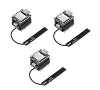 Aboiled 3PCS XIAO NRF52840 & Wio-SX1262 Kit for Meshtastic, LoRa 862-930MHz, Microcontroller Bluetooth, Integrated Antenna