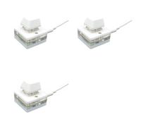 Aboiled 3X 1-Key Shortcut Keyboard USB Custom Programmable Macro Keyboard Hot Key Mouse One Key Button RGB Mini Keypad