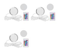 Aboiled 3X 3D Printing Model LED Light LED Spotlight Multicolour Adjustable Led Light Kit DIY LED Spotlight Without Lamp Shell