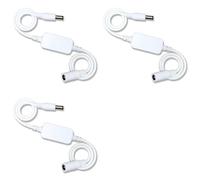 Aboiled 3X 72 Hour Auto Reboot Router Routing Timer Reset Tool DC Power Timing Fiber Modem Router DC Power Manager White