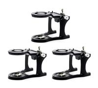 Aboiled 3X Adjustable Denture Magnetic Articulator Dental Articulator for Mounting Pre-Cast Dental Models