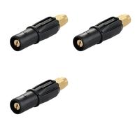 Aboiled 3X Brass Fan-Shaped Snow Foam Nozzle Self-Priming Nozzle for High Pressure Washer Generator Car Cleaning Accessory M14