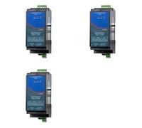 Aboiled 3X Din-Rail ZLAN5143D Serial Device Server Modbus Gateway RS485 From to IP DC9-24V Support Full Duplex